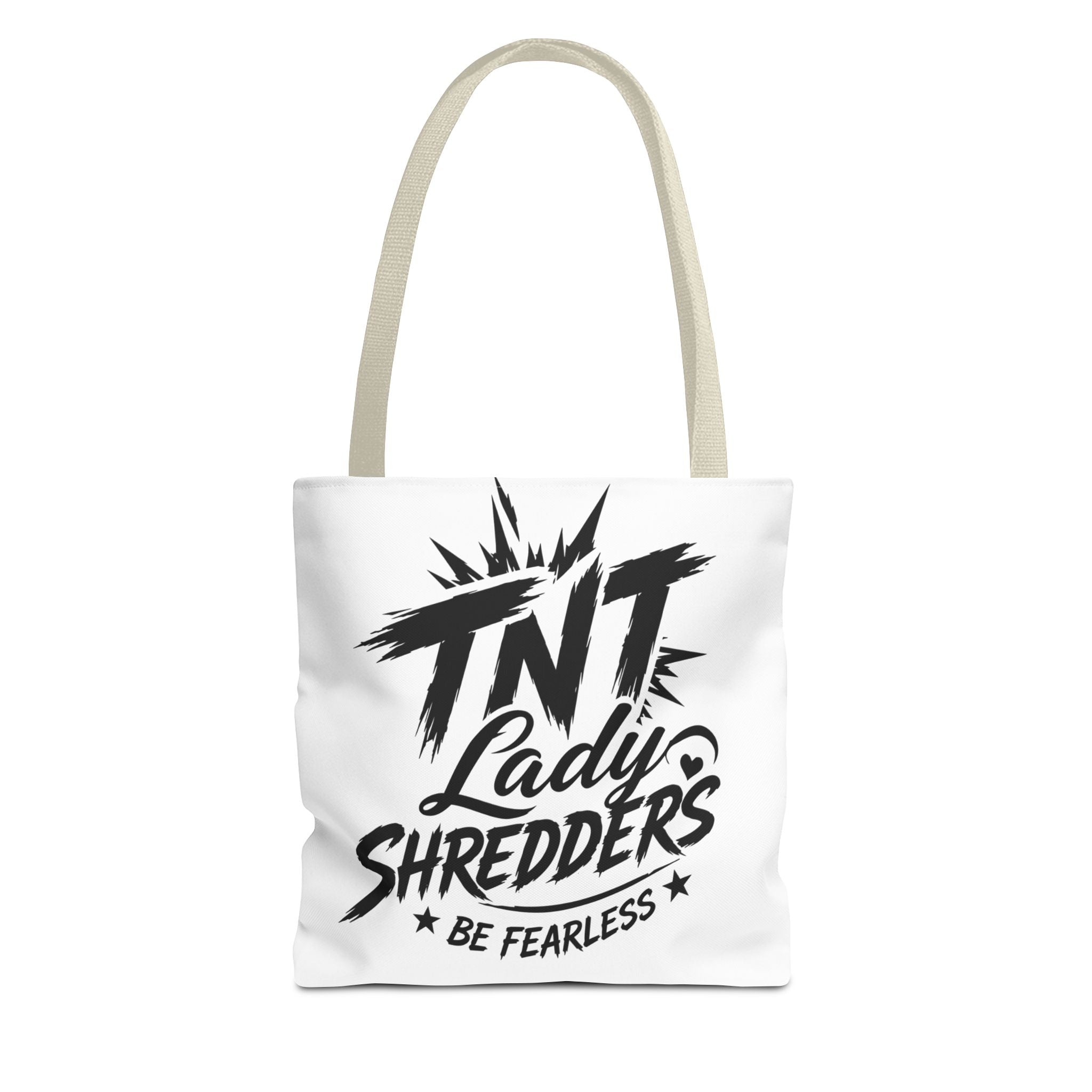 Adventure Tote — “Less Roads, More Stories” Lady Shredders Travel Tote