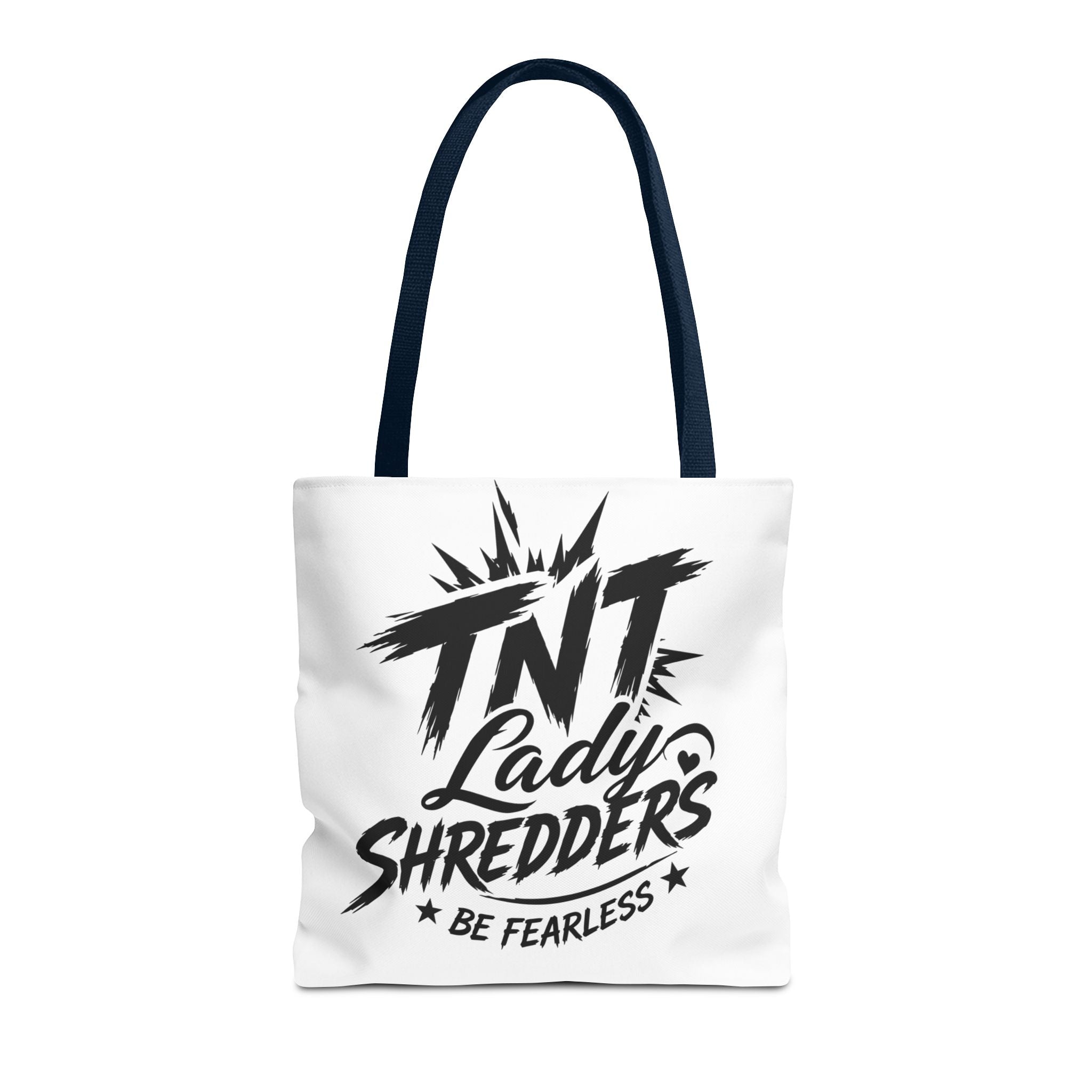 Adventure Tote — “Less Roads, More Stories” Lady Shredders Travel Tote