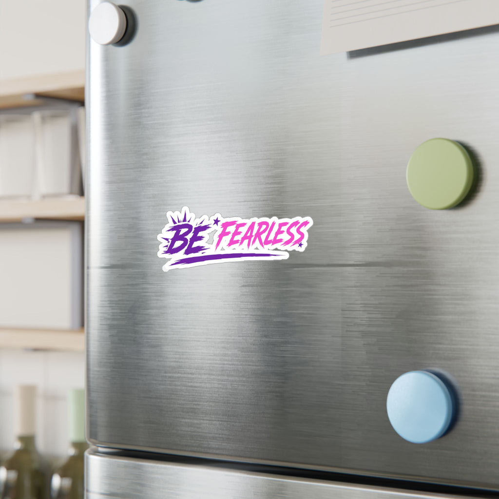 Pink Be Fearless Vinyl Decals