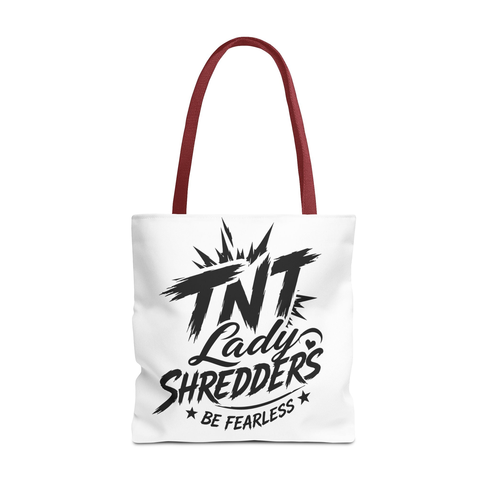 Adventure Tote — “Less Roads, More Stories” Lady Shredders Travel Tote