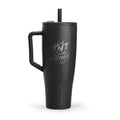 Engraved 40oz Insulated Tumbler with Handle & Lid — Outdoor Adventure Design