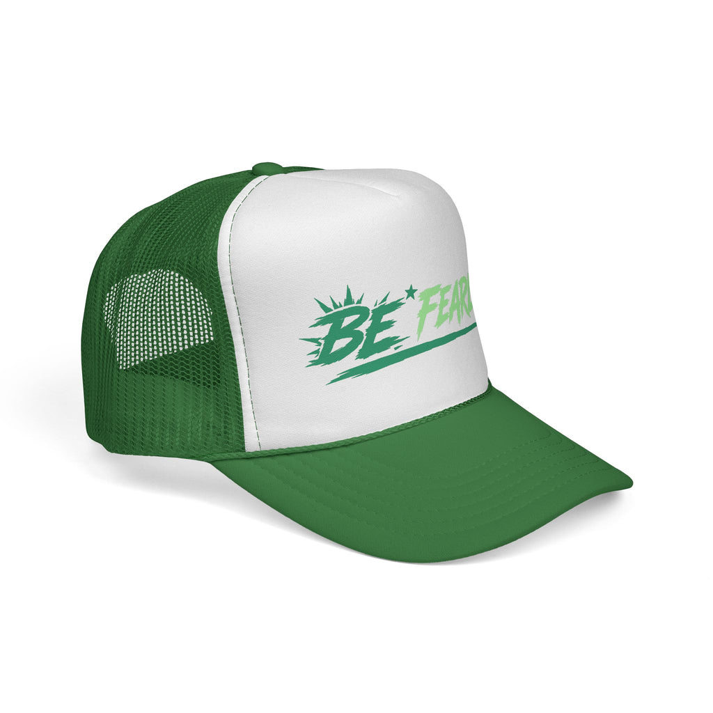 Be Fearless Trucker Cap — Motivational Retro Mesh Hat