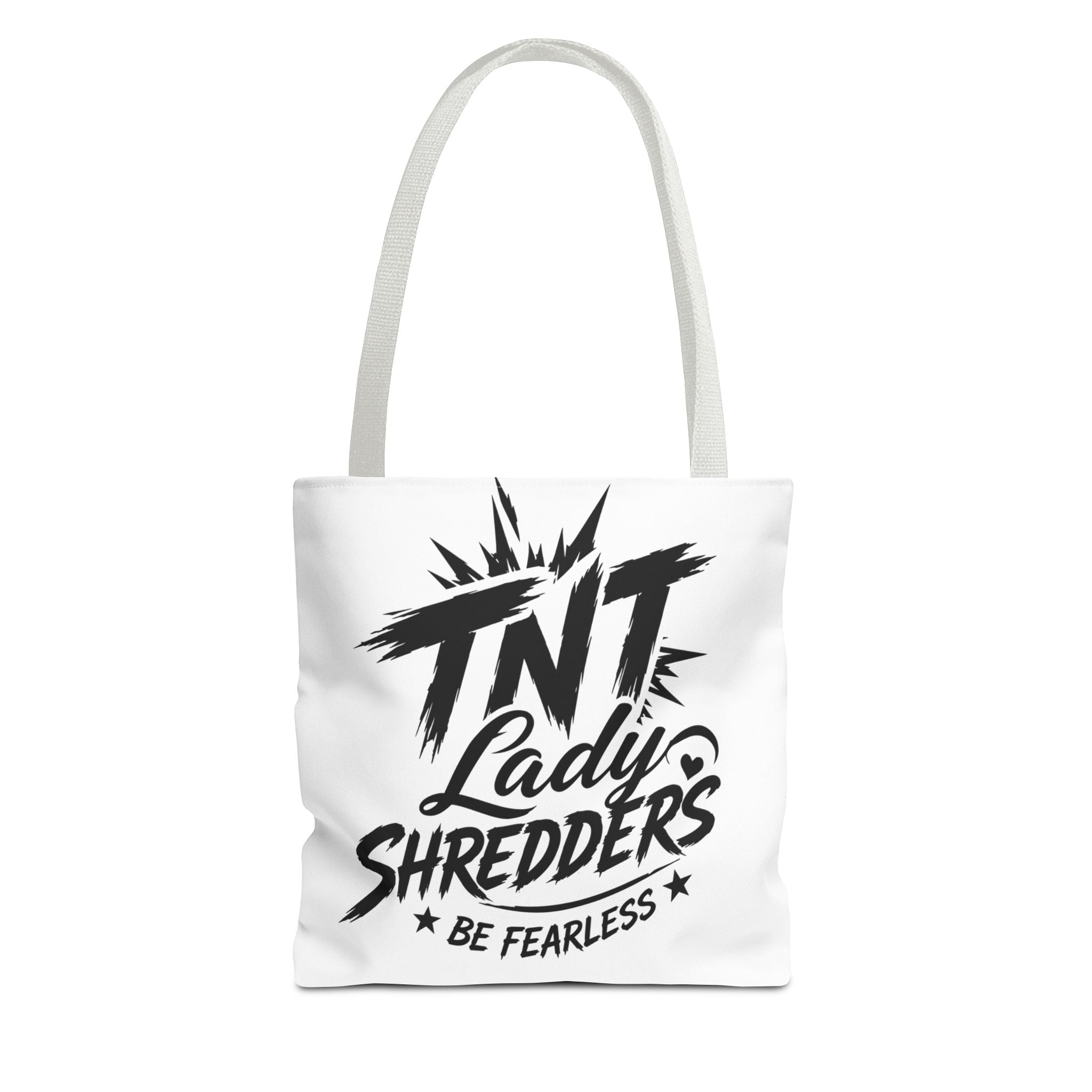 Adventure Tote — “Less Roads, More Stories” Lady Shredders Travel Tote