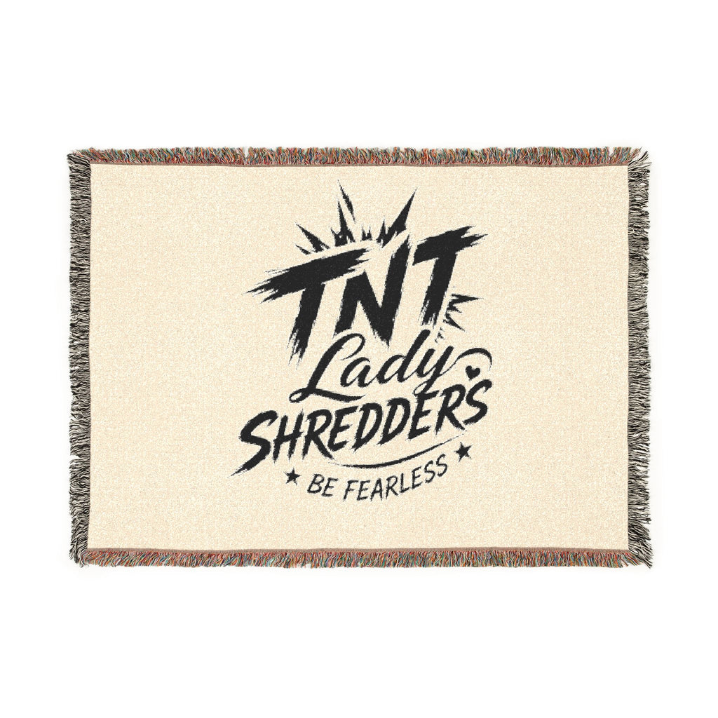 Lady Shredders Woven Blanket
