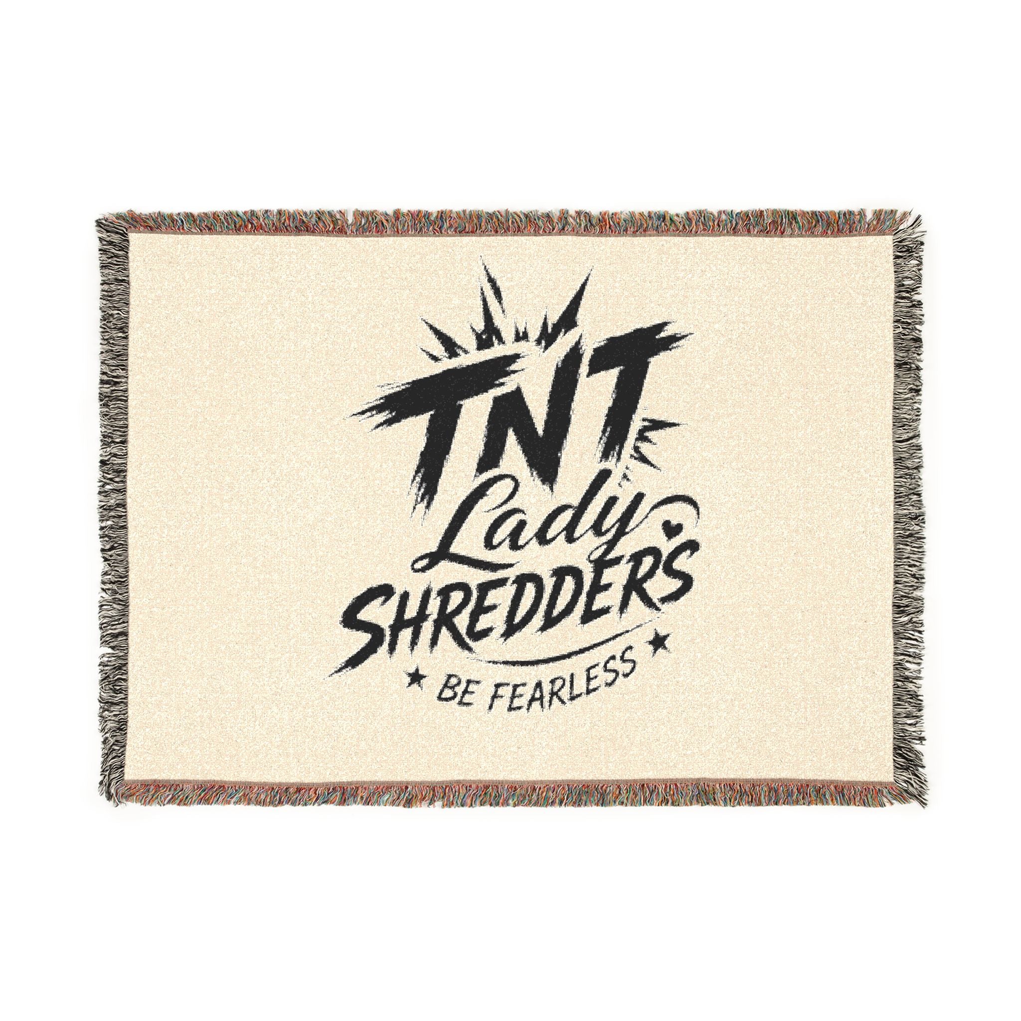 Lady Shredders Woven Blanket