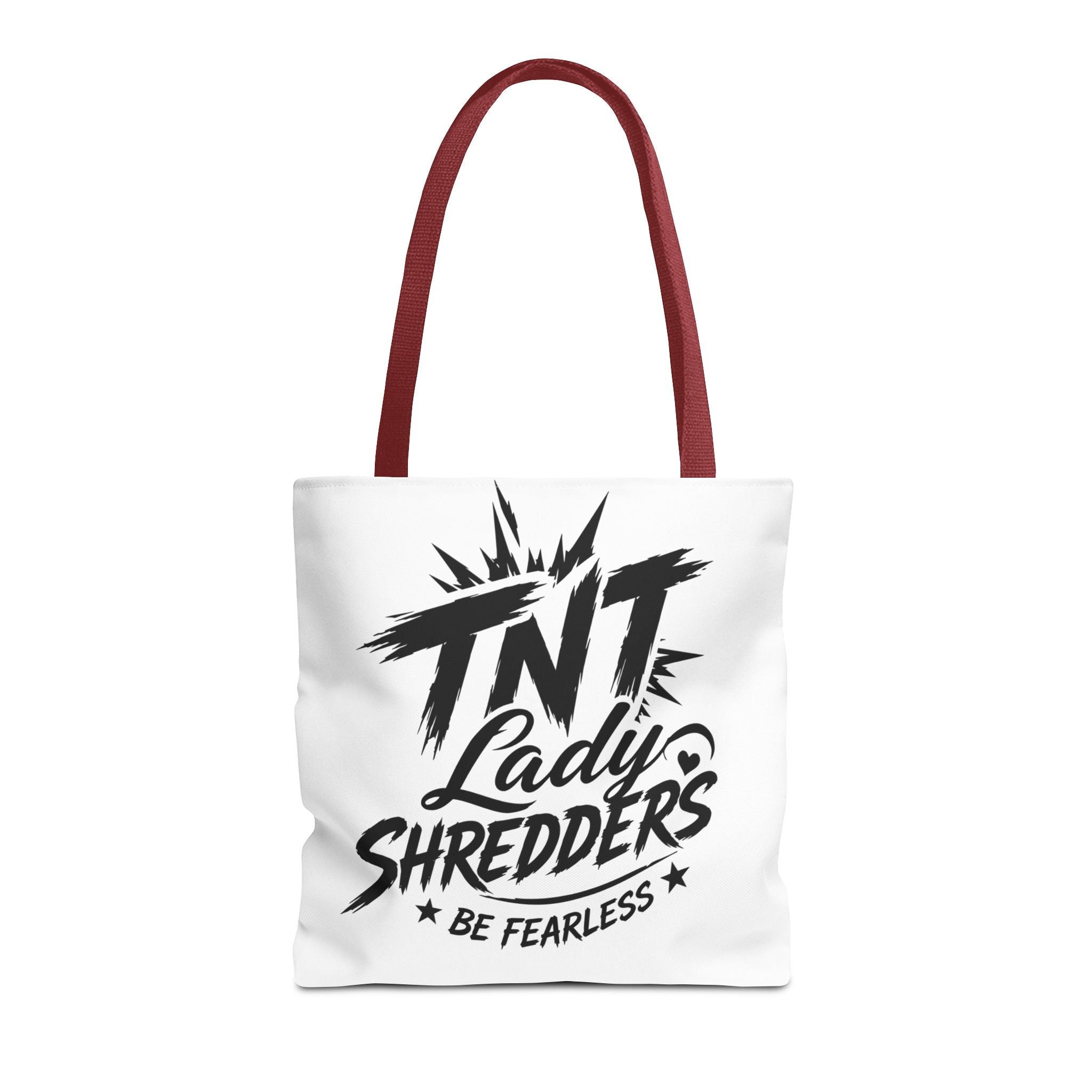 Adventure Tote — “Less Roads, More Stories” Lady Shredders Travel Tote