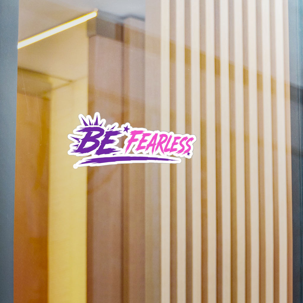 Pink Be Fearless Vinyl Decals
