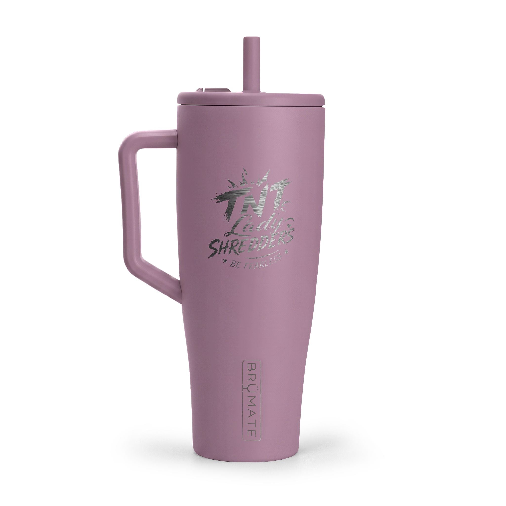 Engraved 40oz Insulated Tumbler with Handle & Lid — Outdoor Adventure Design