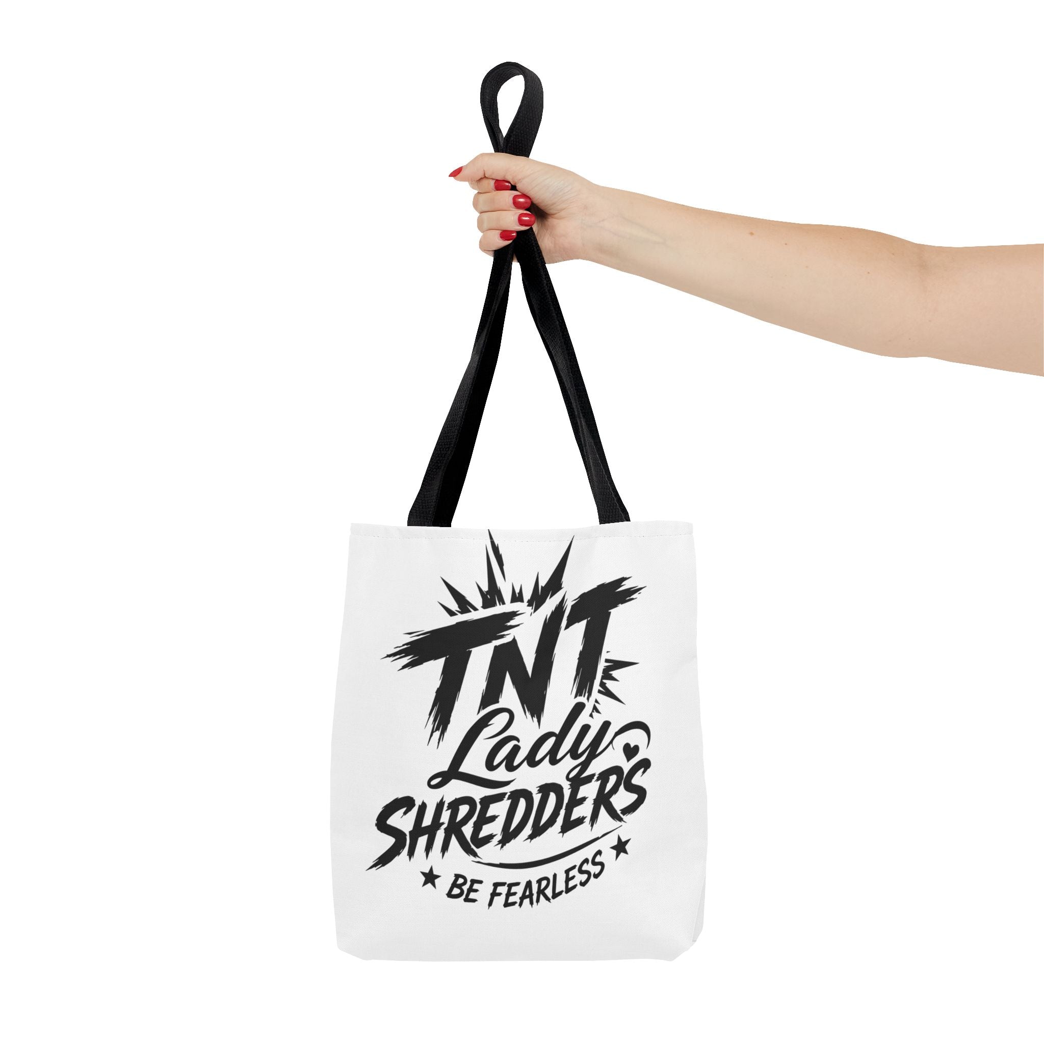 Adventure Tote — “Less Roads, More Stories” Lady Shredders Travel Tote