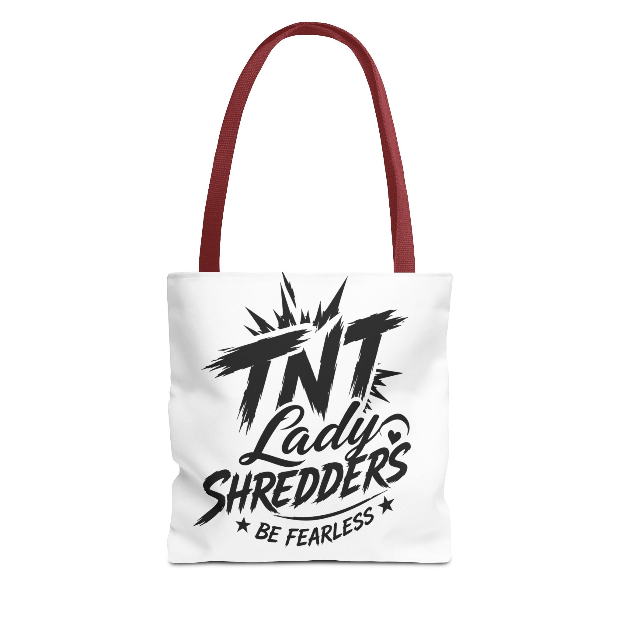 Adventure Tote — “Less Roads, More Stories” Lady Shredders Travel Tote