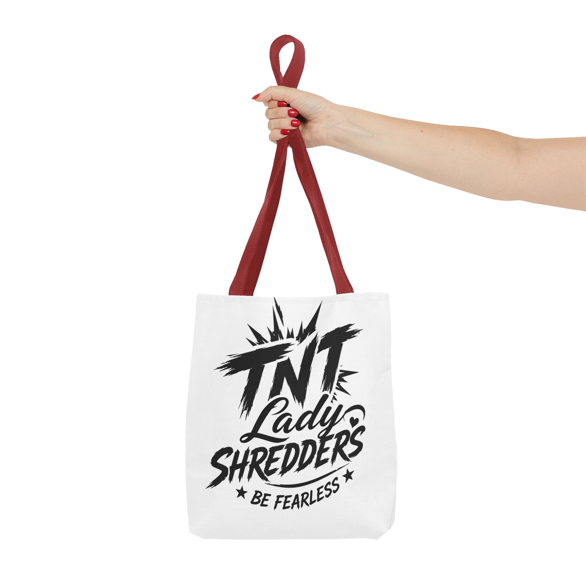 Adventure Tote — “Less Roads, More Stories” Lady Shredders Travel Tote