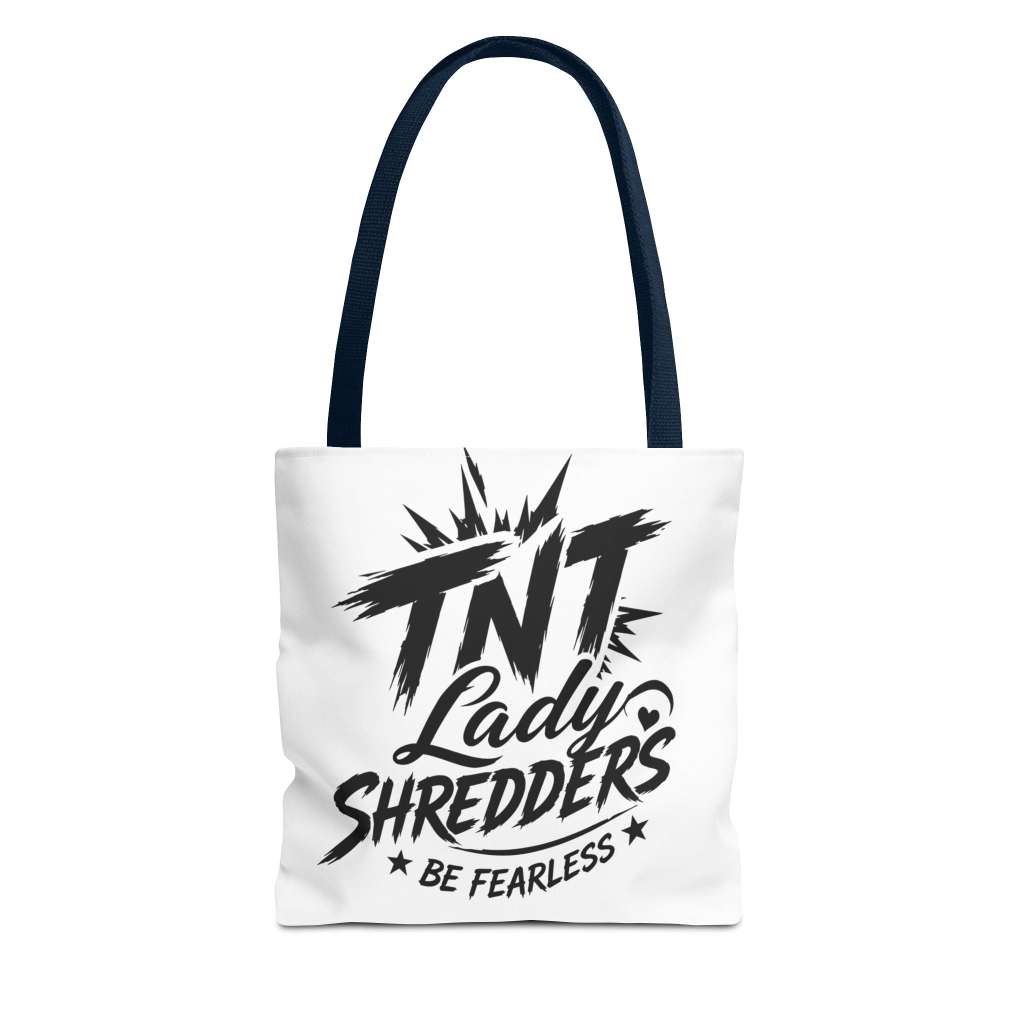 Adventure Tote — “Less Roads, More Stories” Lady Shredders Travel Tote