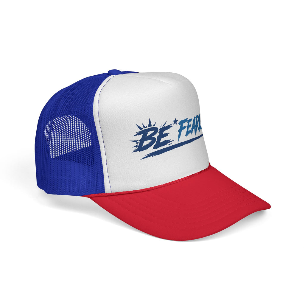Be Fearless Trucker Cap — Motivational Retro Mesh Hat