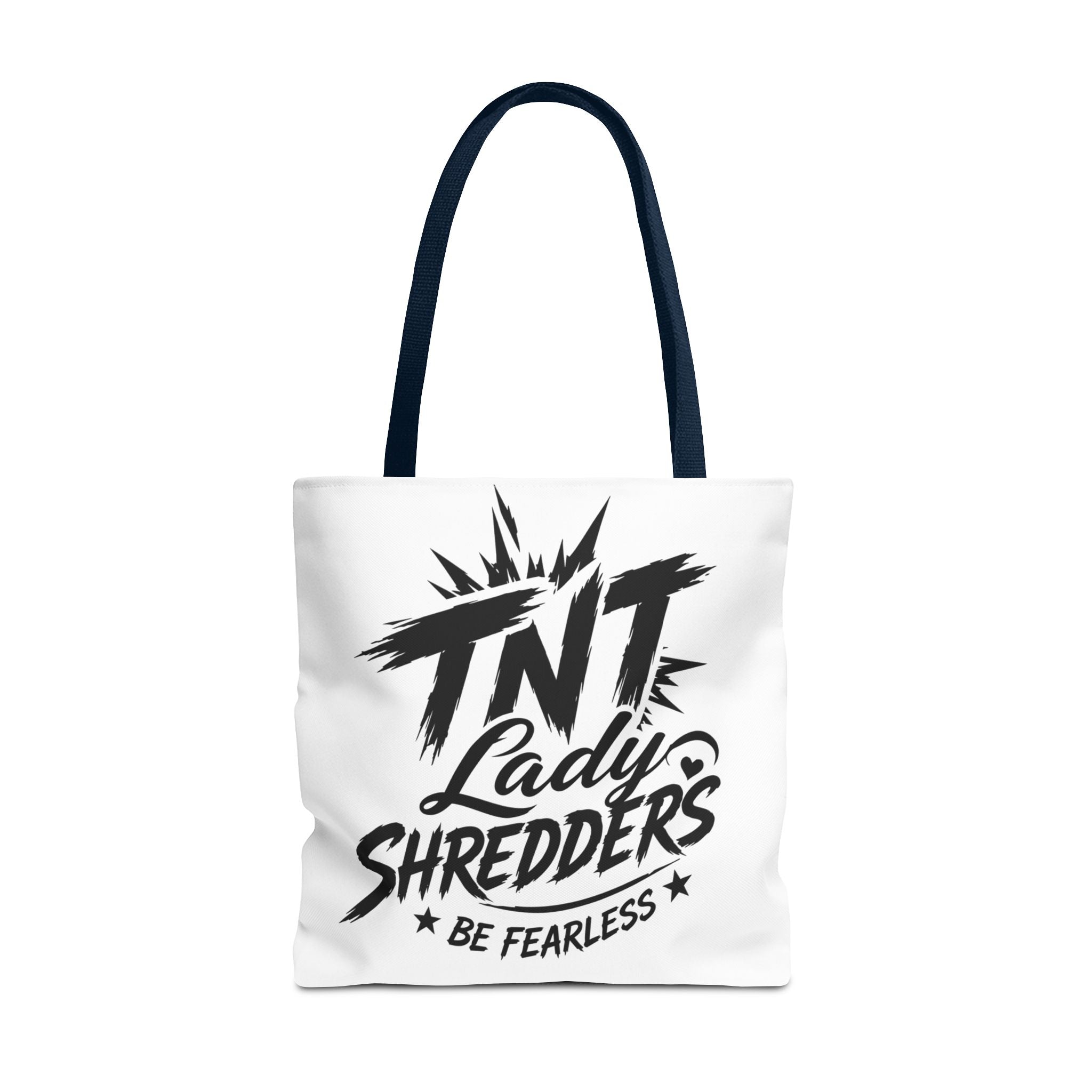 Adventure Tote — “Less Roads, More Stories” Lady Shredders Travel Tote