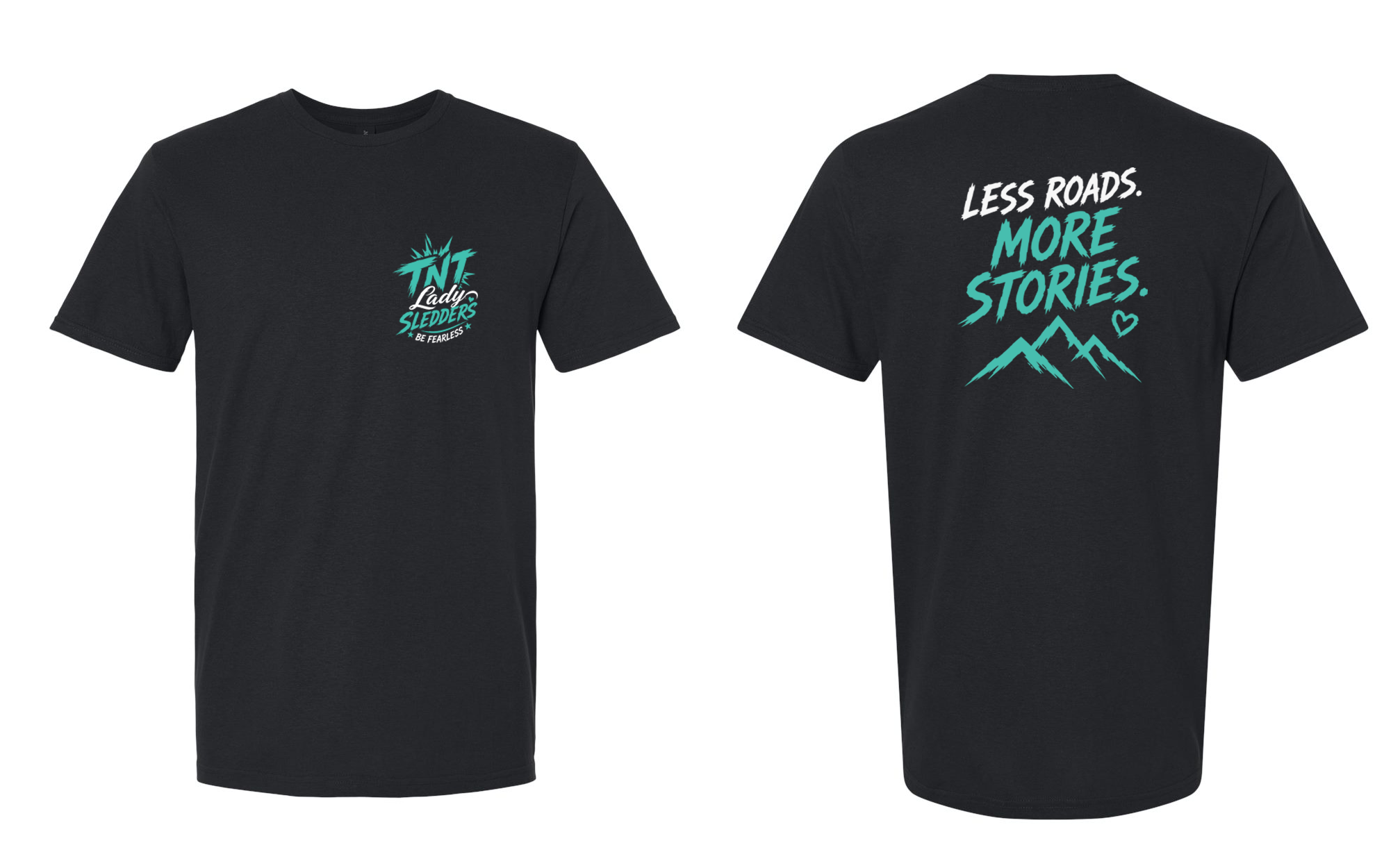 TNT Less Roads Crewneck Tee