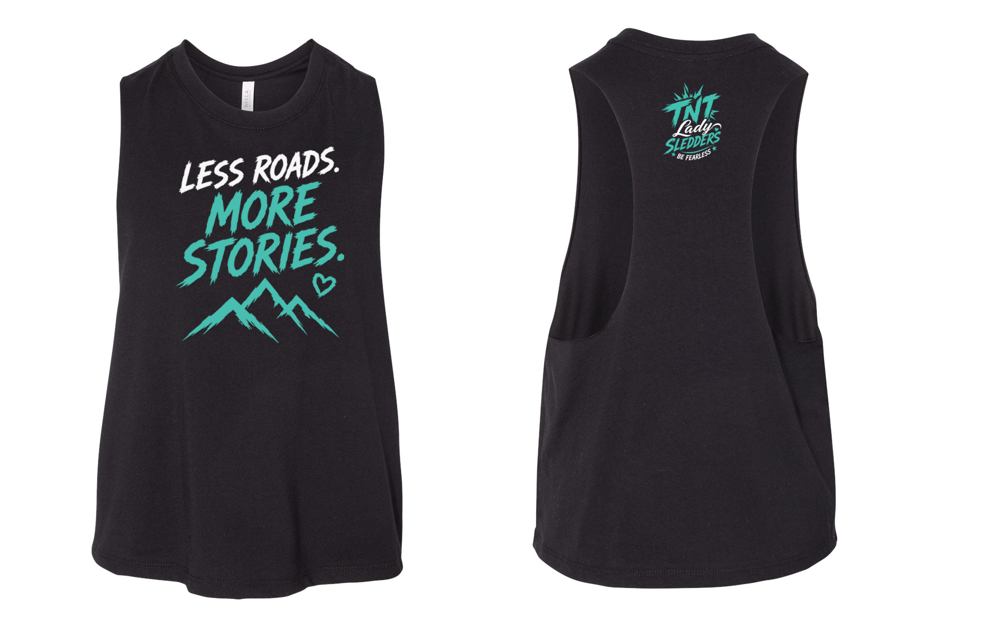 TNT Less Roads Muscle Tee