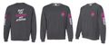 TNT Built for Adventure Charcoal Crewneck