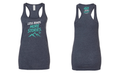 TNT Less Roads Navy Heather Racerback